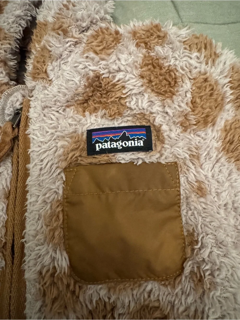 Patagonia Furry Friends Fleece Bunting, Size 2T